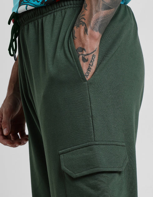Venom Elegance: Make a Statement in Men's Fleece Print Sweatshirt"